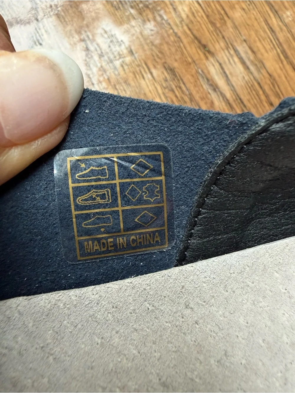 Ilse Jacobsen Navy Blue Cutout Slip-On Platform Shoes